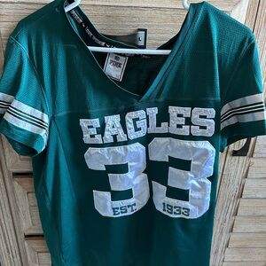 Vintage PINK Victoria's Secret NFL Collection Philadelphia Eagles Jersey